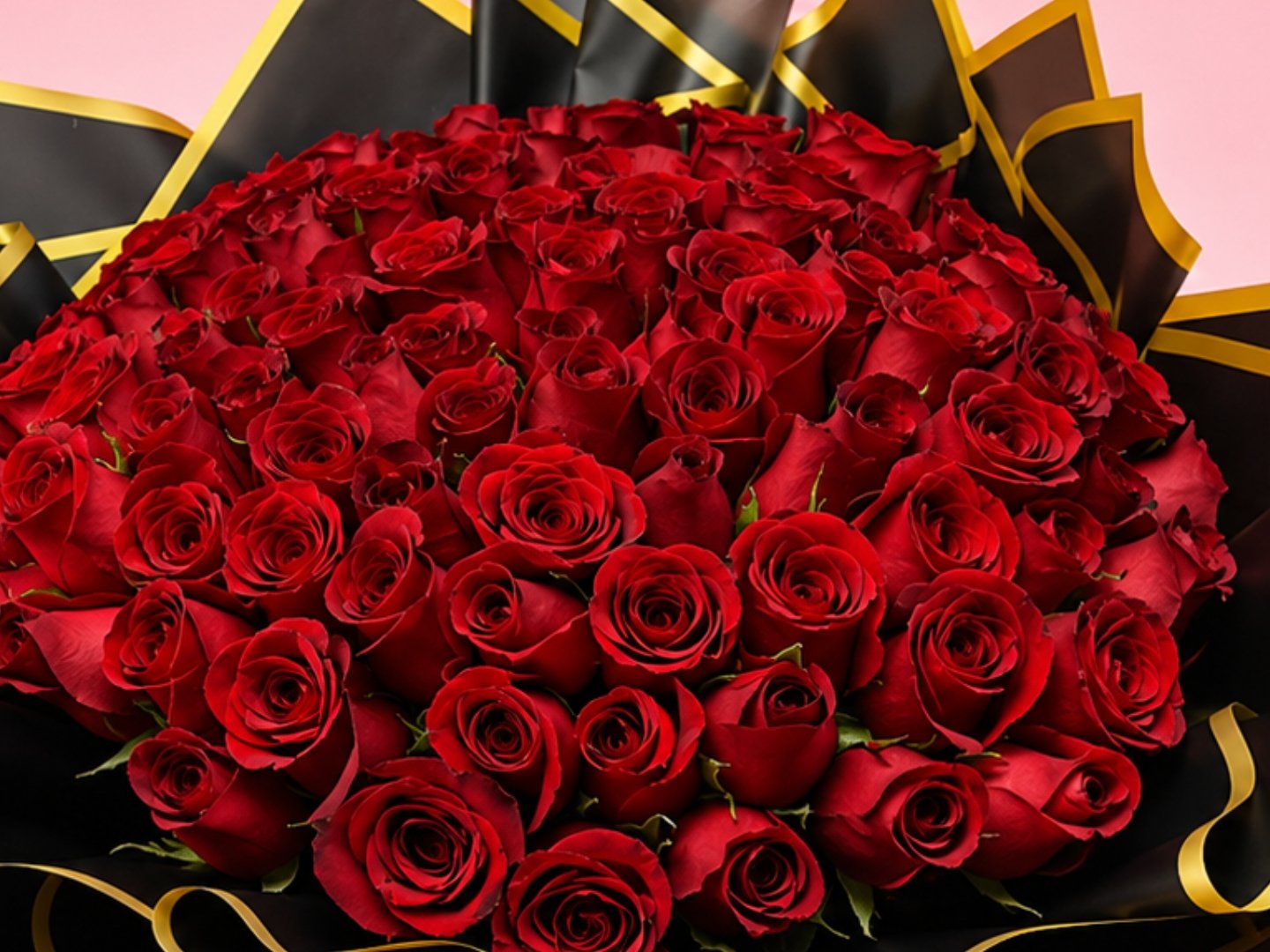 Ramo de 100 Rosas Rojas
