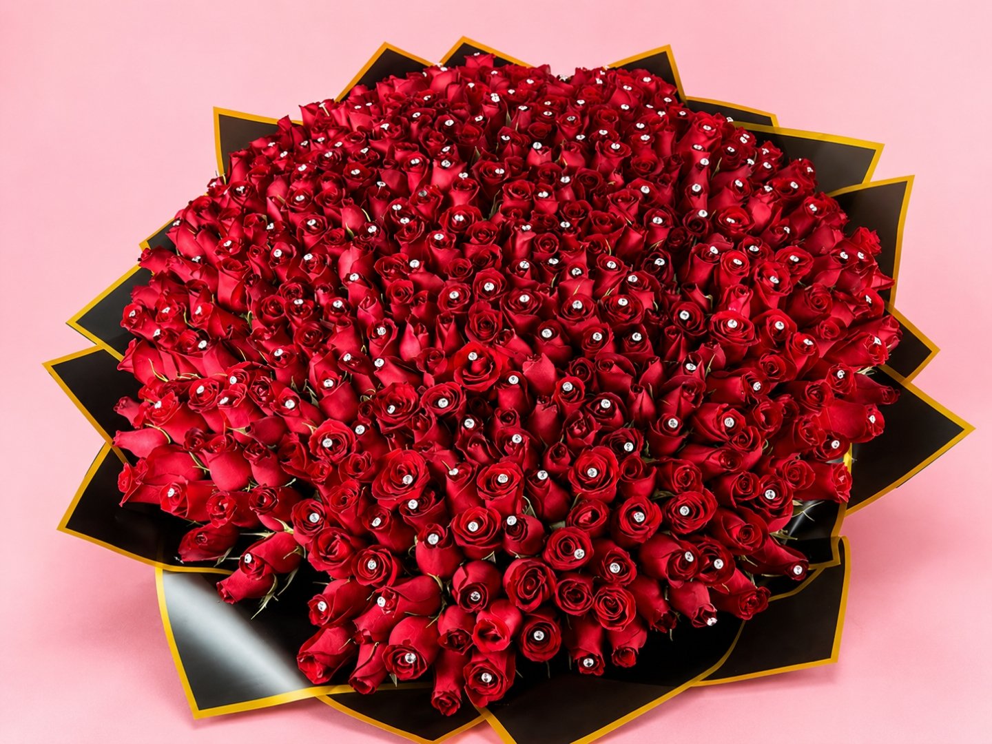 RAMO DE 500 ROSAS