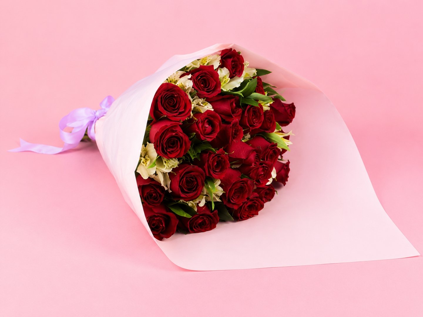 Bouquet-24 Rosas Rojas