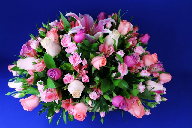 Canasta Mix 50 Rosas