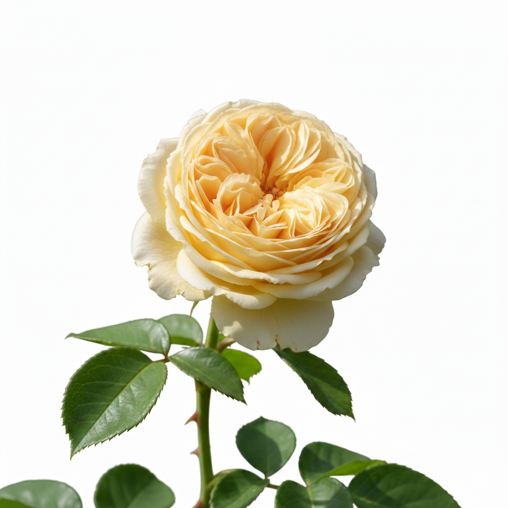 rosa inglesa amarilla