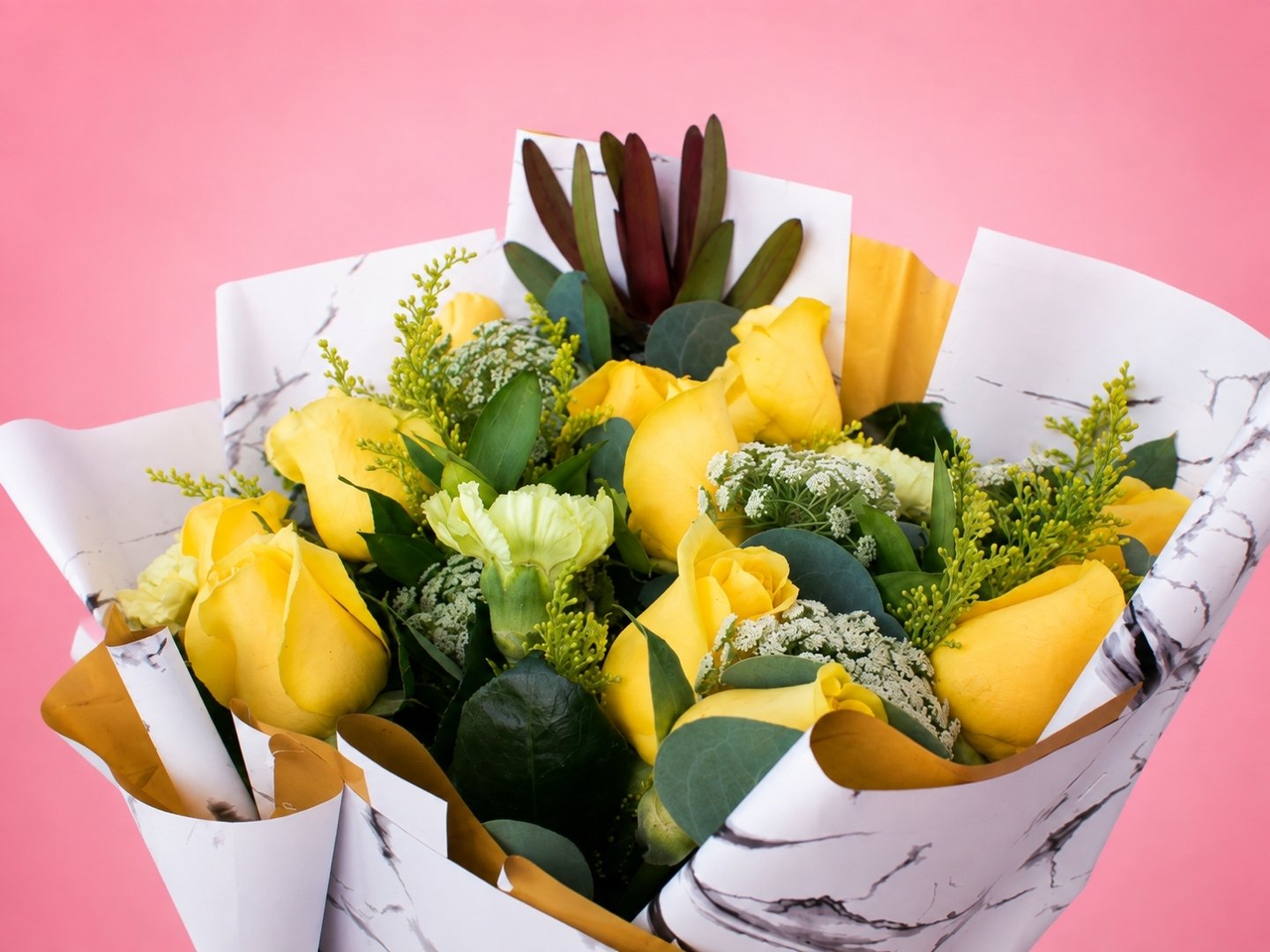 Bouquet Rosas Amarillas