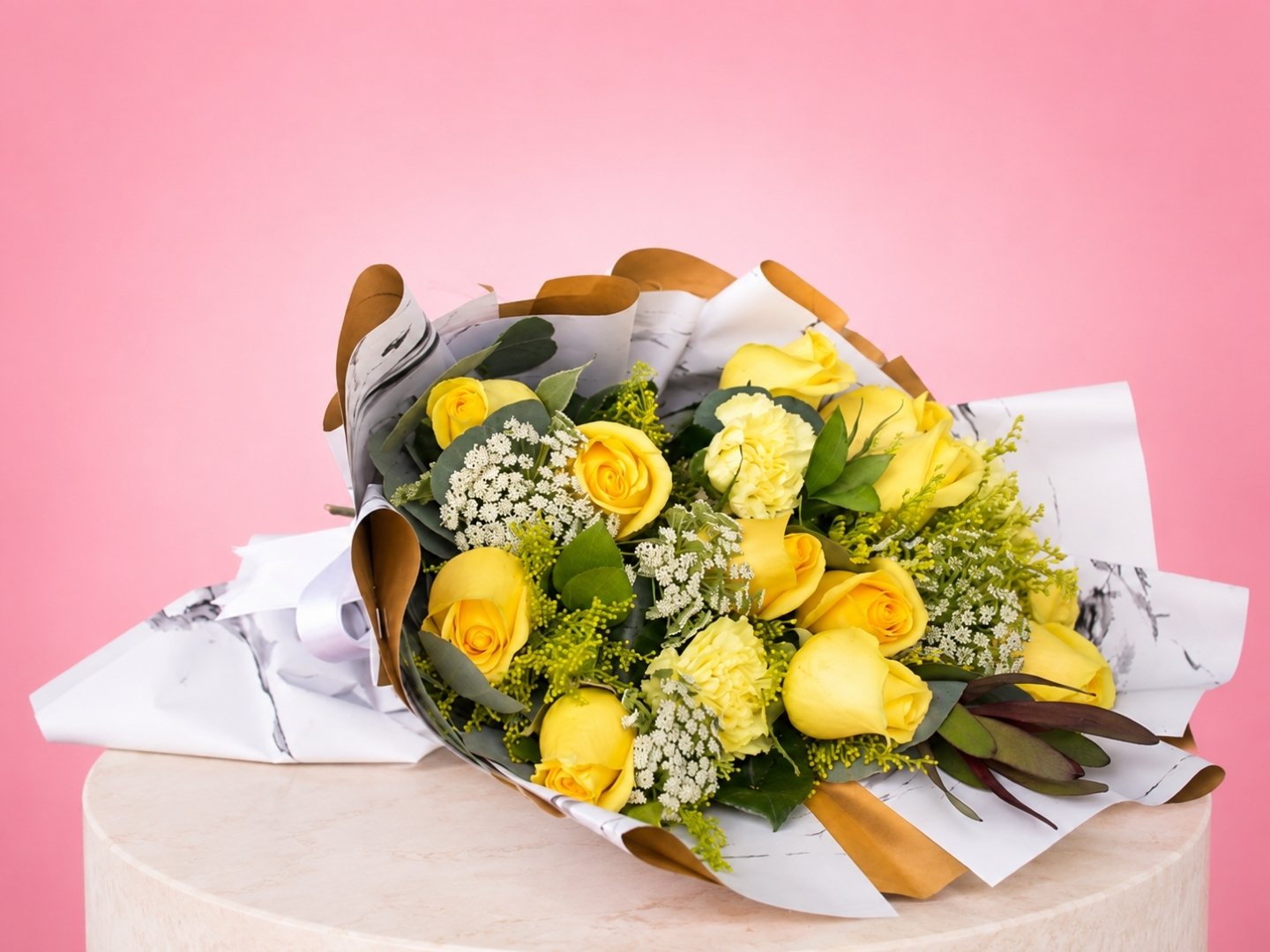 Bouquet Rosas Amarillas