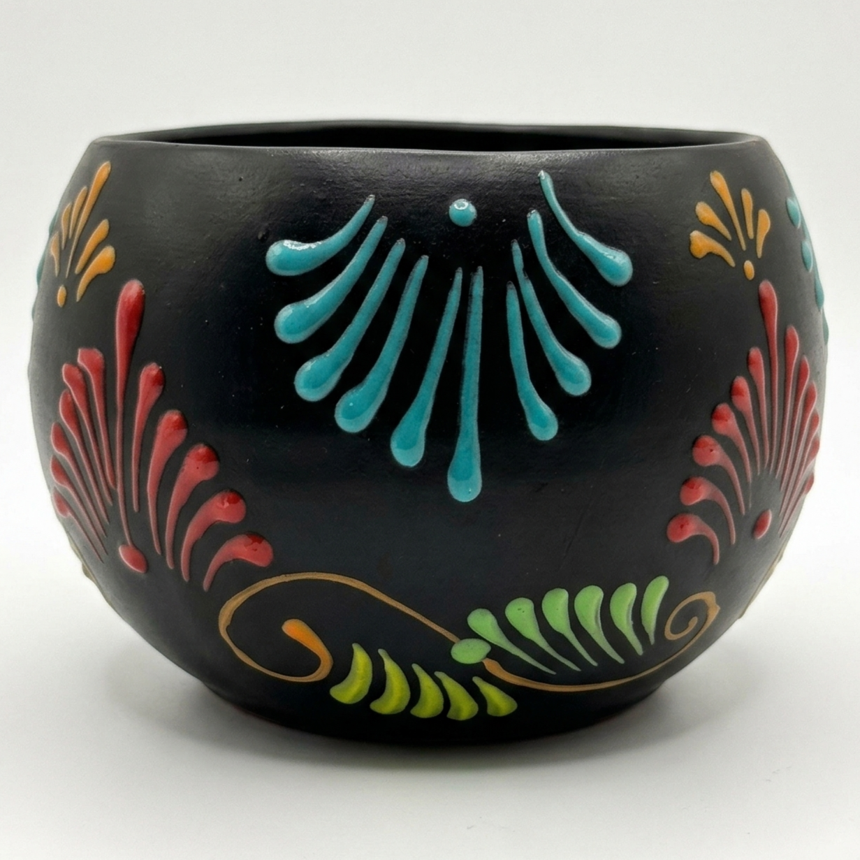 Talavera Bule Lizo Negra MED